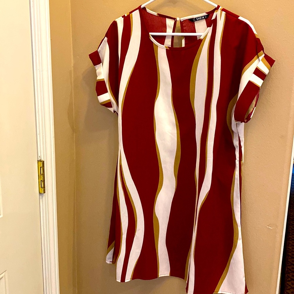 Women Shein striped mini Dress